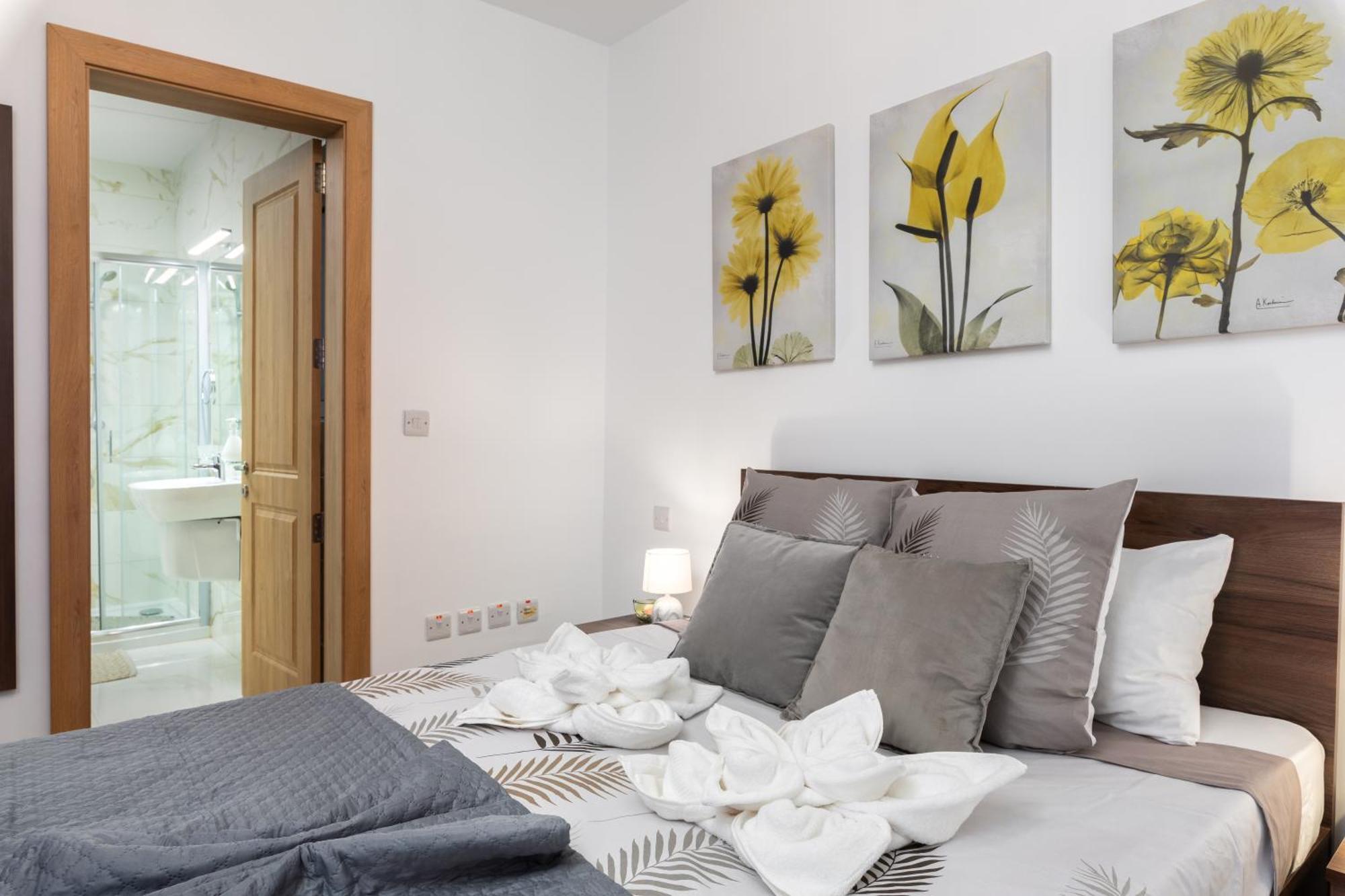 Modern 2Br Stylish Apartment With 2 Balconies - Close To St Julian'S & Sliema & Yacht Marina Pietà Kültér fotó